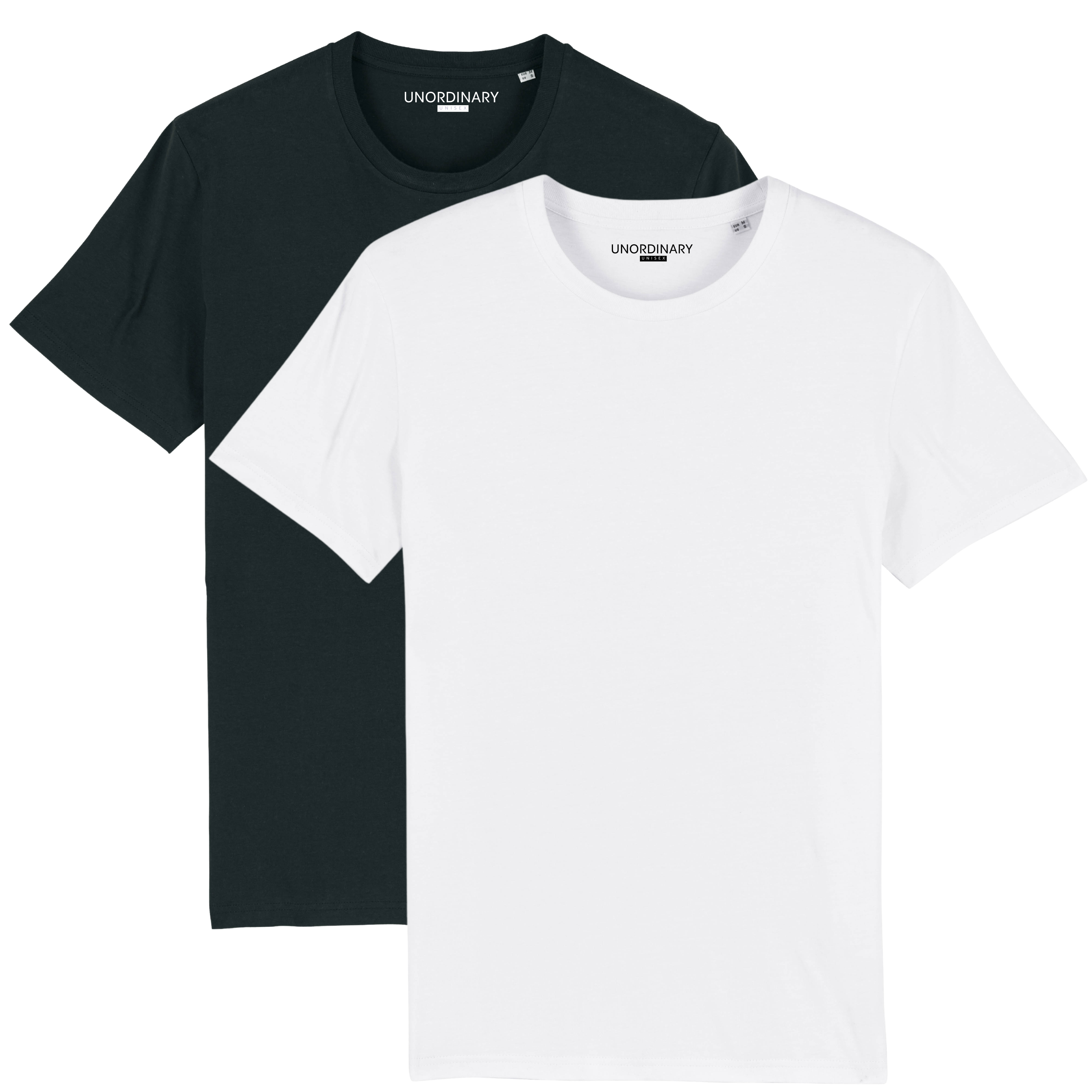 2 Pack of Organic T-shirts - Neutral Set